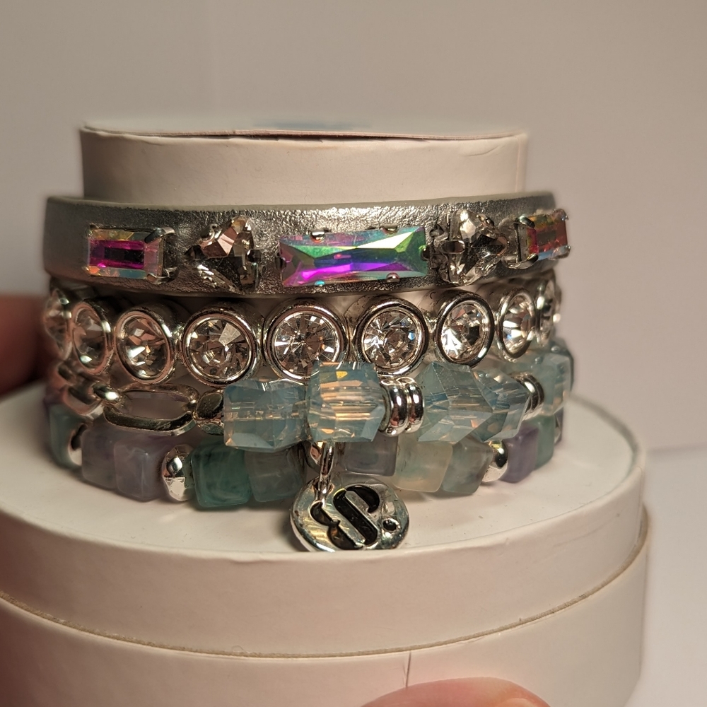 Bomb party stack bracelets